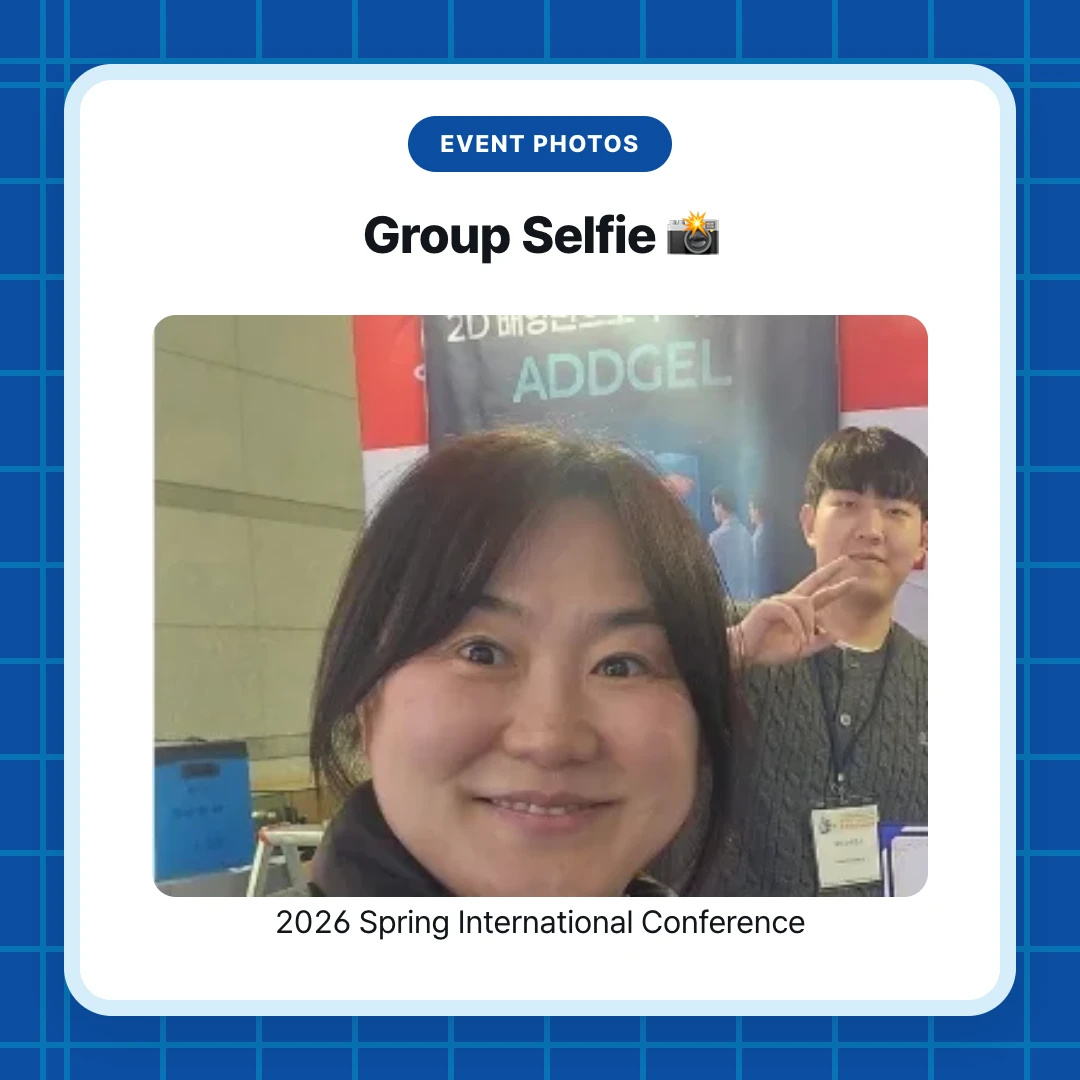 Event Photos. Group Selfie 📸. 2026 Spring International Conference