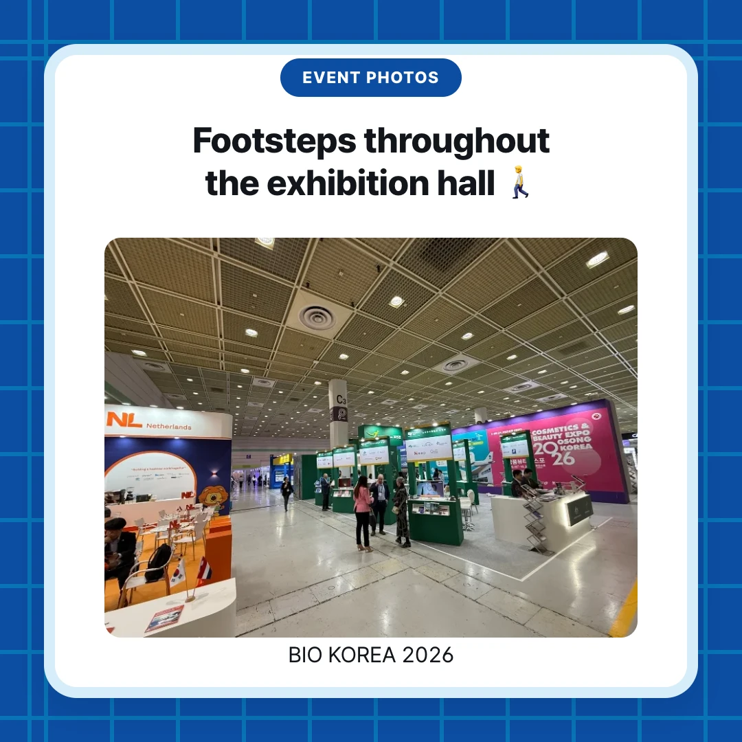 Event Photos. Footsteps throughout the exhibition hall 🚶. BIO KOREA 2026