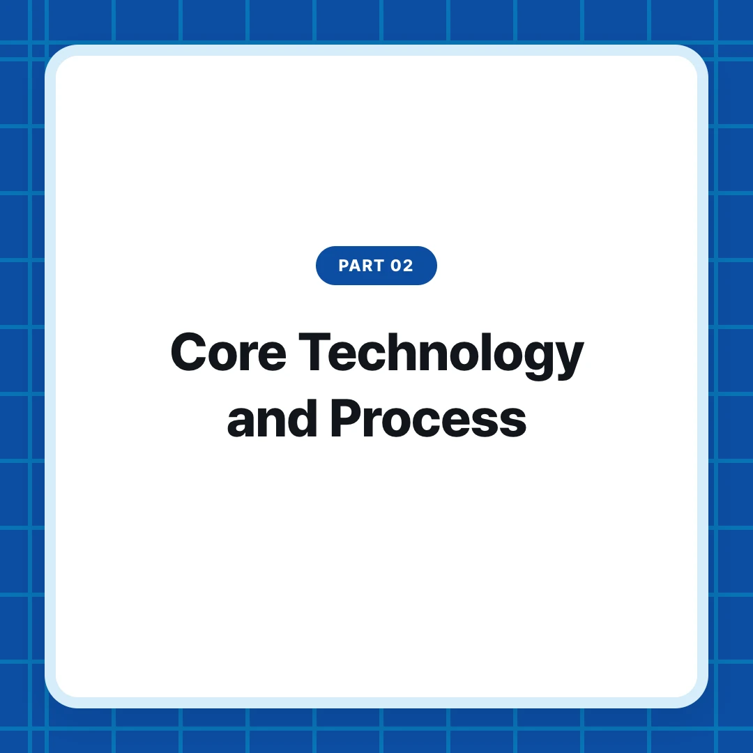 PART 02. Core Technology and Process